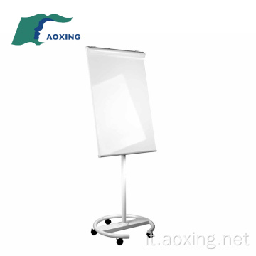 Portable Round Base mobile Magnetico flipchart lavagna